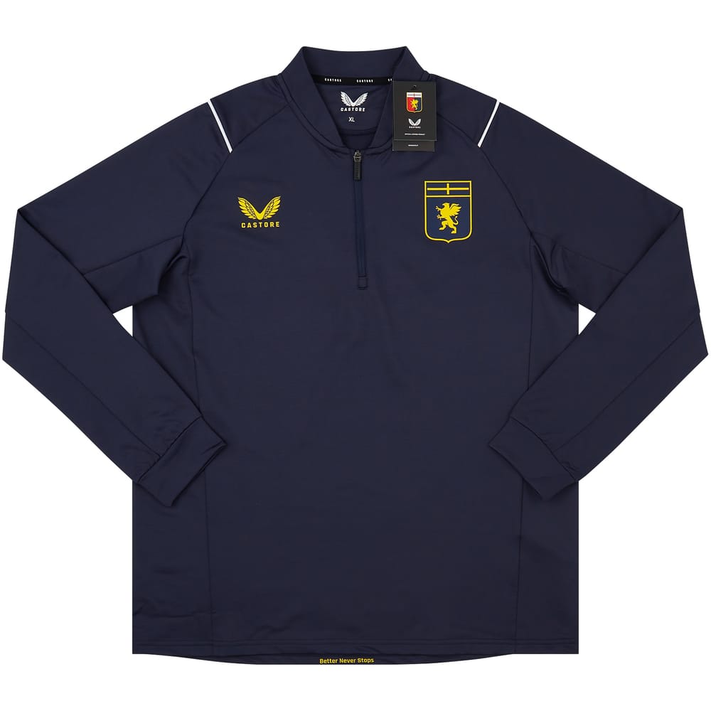 2022-23 Genoa Castore 1/4 Zip Training Top