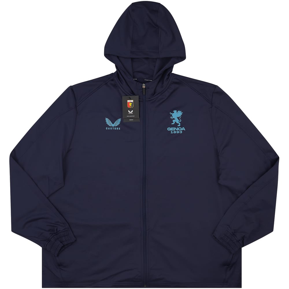 2022-23 Genoa Castore Hooded Travel Jacket (4XL)
