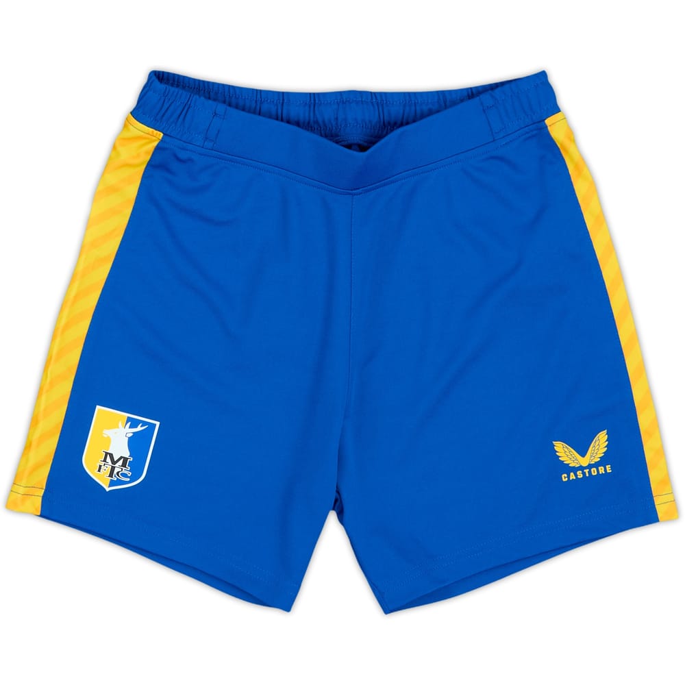 2023-24 Mansfield Town Home Shorts (M.Kids)