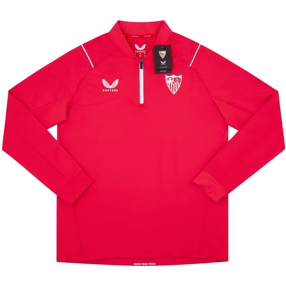 2022-23 Sevilla Castore 1/4 Zip Training Top