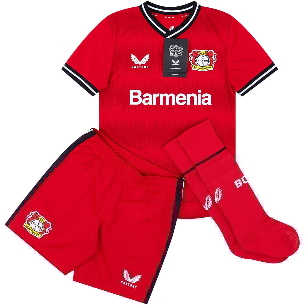 2022-23 Bayer Leverkusen Home Full Kit (Little Kids)