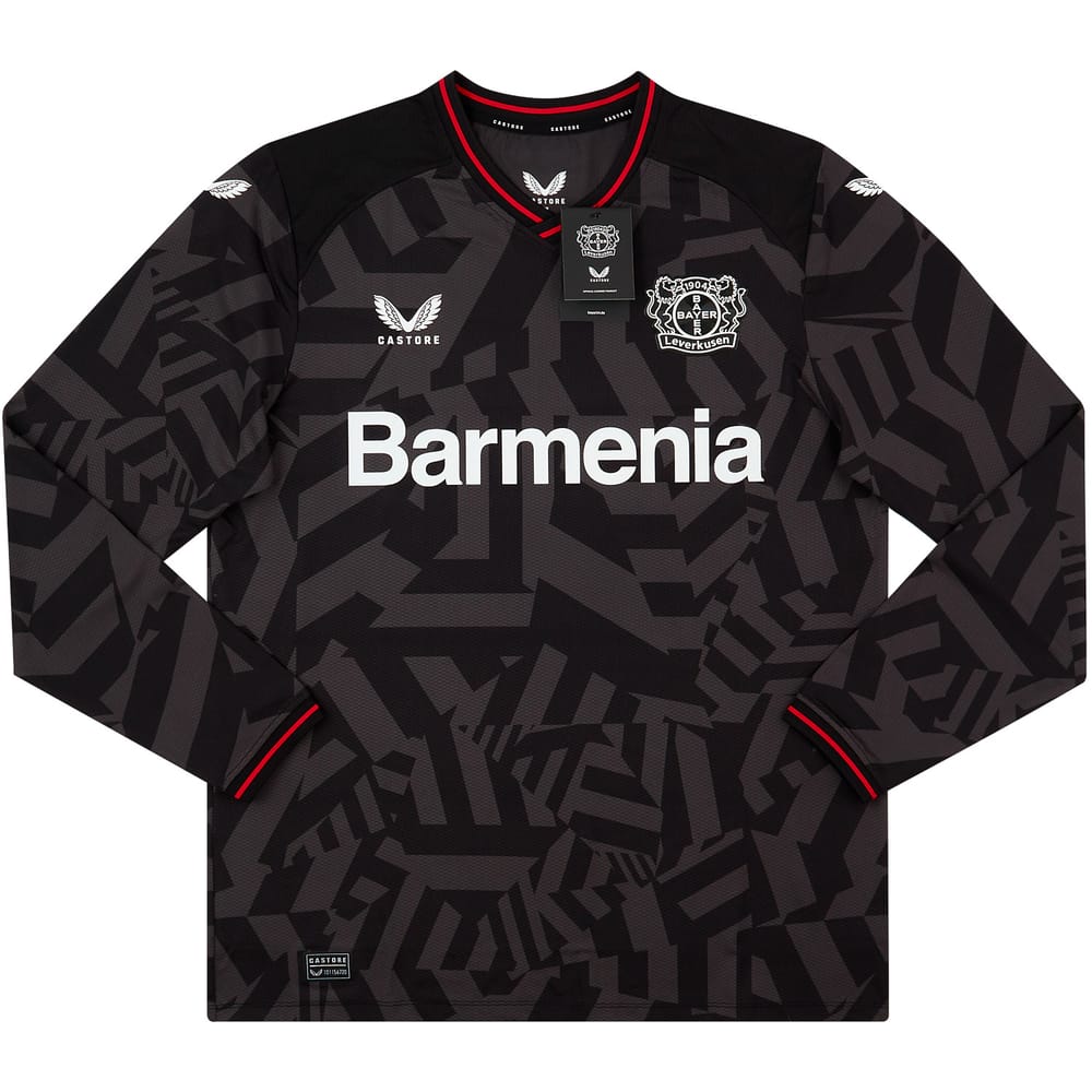 2022-23 Bayer Leverkusen Player Issue Pro Away L/S Shirt