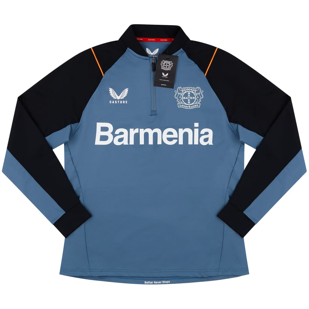 2022-23 Bayer Leverkusen Castore 1/4 Zip Training Top (Womens)