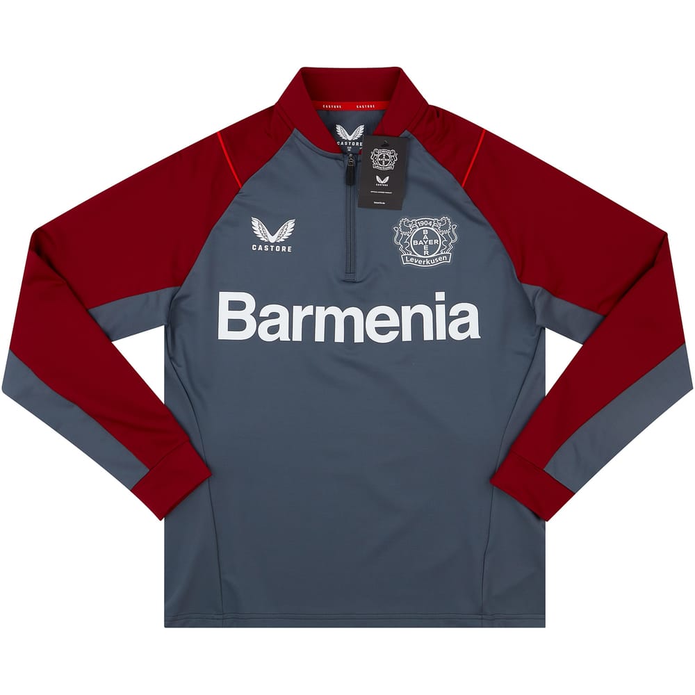 2022-23 Bayer Leverkusen Castore 1/4 Zip Training Top (Womens)