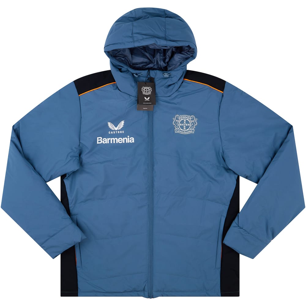 2022-23 Bayer Leverkusen Castore Padded Bench Jacket