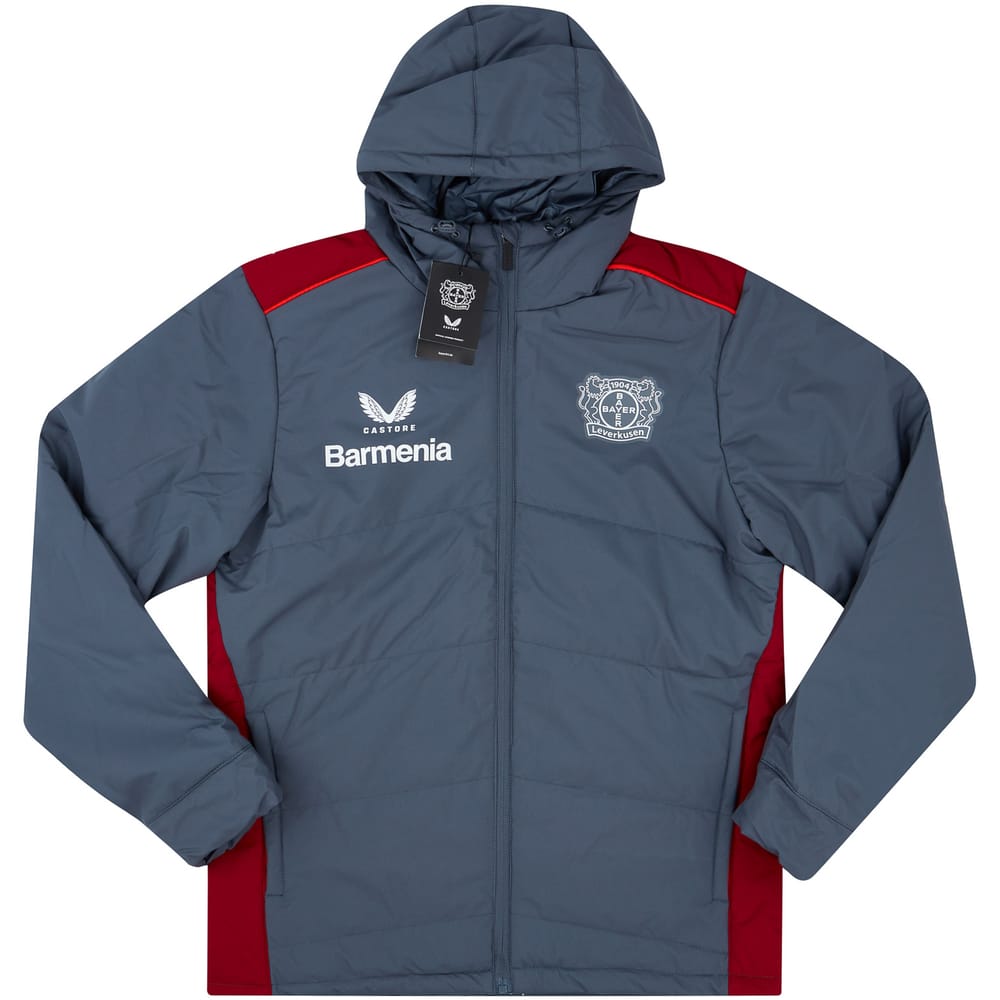2022-23 Bayer Leverkusen Castore Padded Bench Jacket