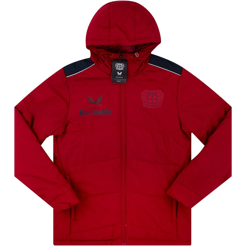 2022-23 Bayer Leverkusen Castore Padded Bench Jacket (S)