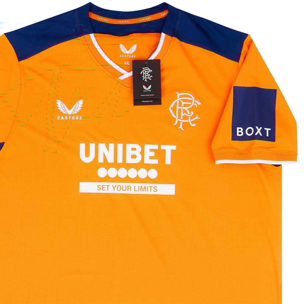 2022-23 Rangers Player Issue Pro Third Shirt
