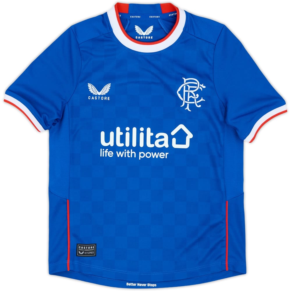 2022-23 Rangers Home Shirt (S.Kids)