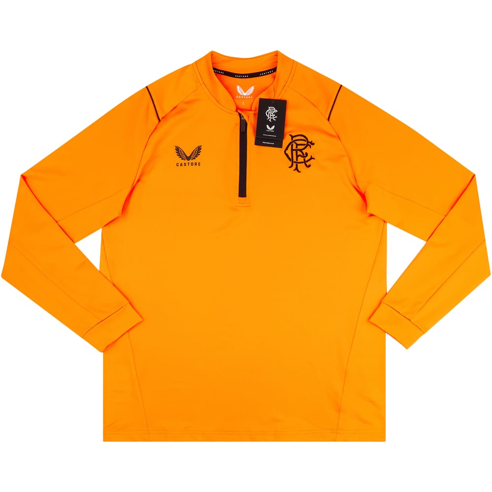 2022-23 Rangers Castore 1/4 Zip Training Top
