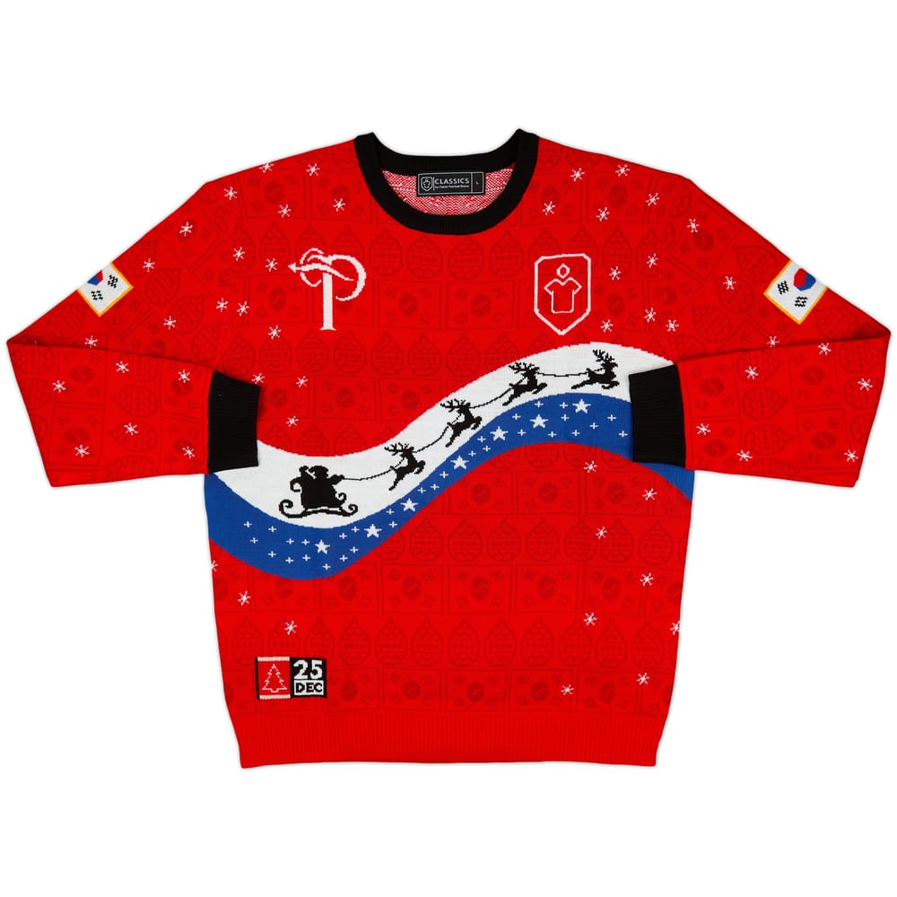 South Korea #24 Over The Pitch Christmas Jumper