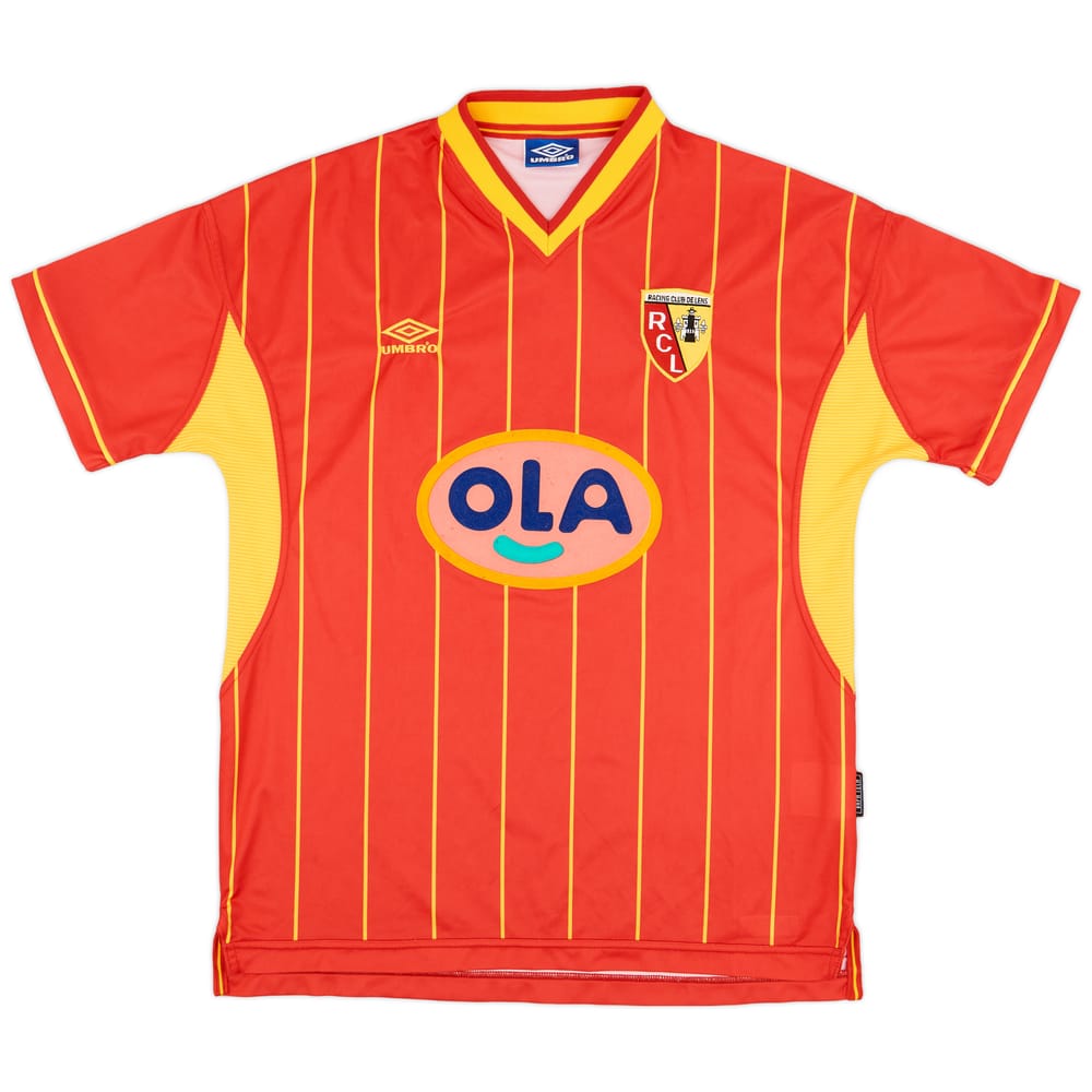 1999-00 Lens Home Shirt - 8/10 - (XL)