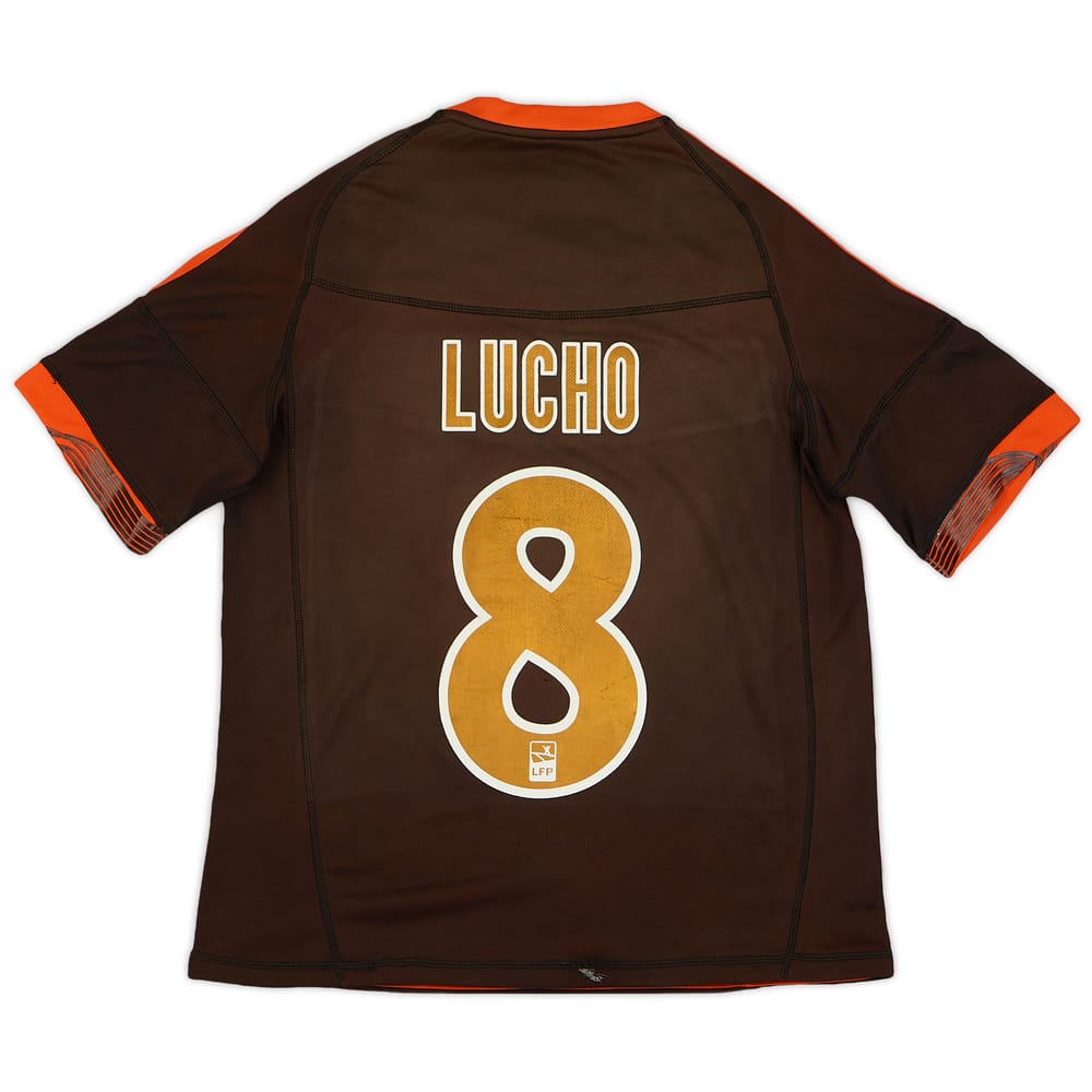 2012-13 Olympique Marseille Third Shirt Lucho #8 - 7/10 - (S)