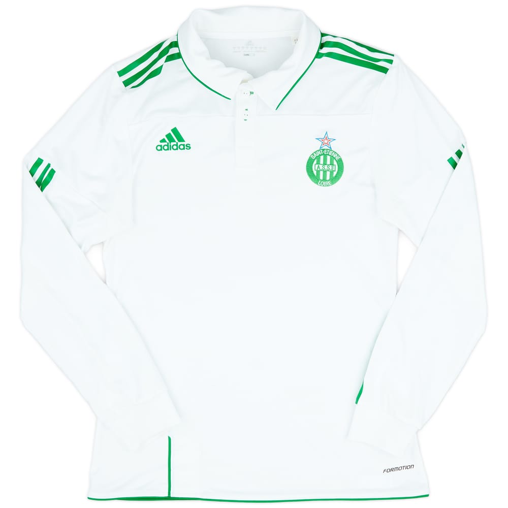 2010-11 Saint Etienne Player Issue Away L/S Shirt - 8/10 - (M)