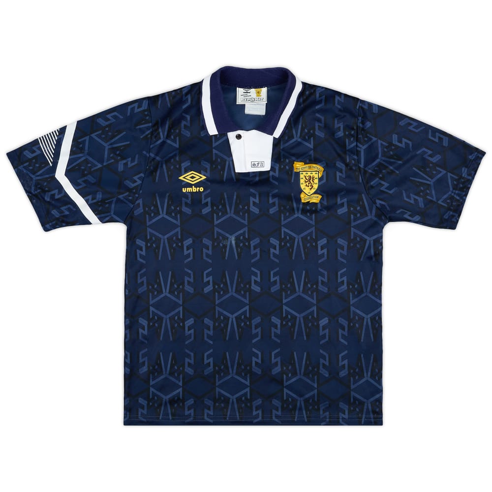 1991-94 Scotland Home Shirt - 8/10 - (S)