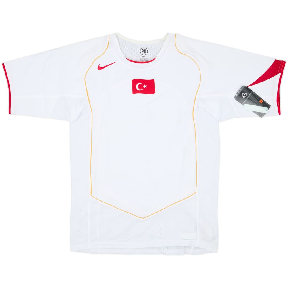 2004-06 Turquía Camiseta de visitante (S)
