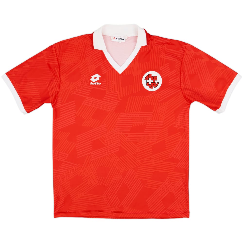 1992-93 Switzerland Home Shirt - 10/10 - (L)