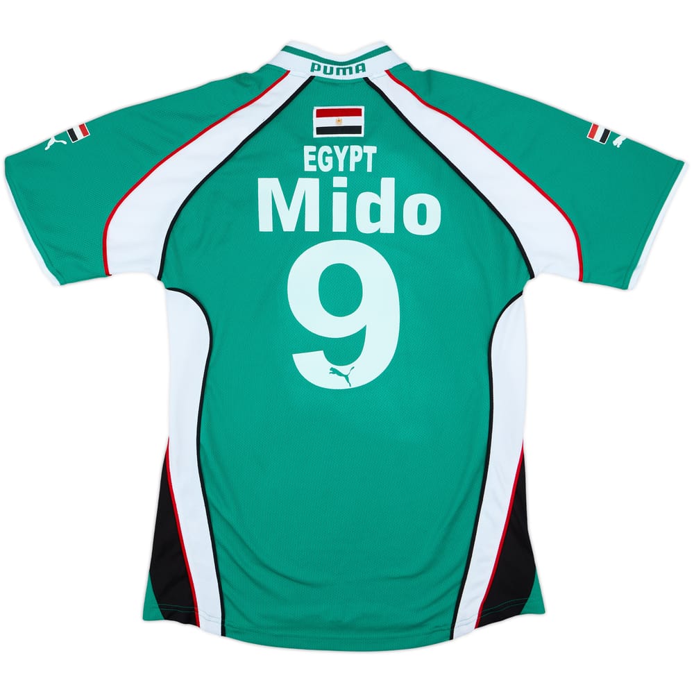 2003 Egypt Away Shirt Mido #9 - 9/10 - (M)