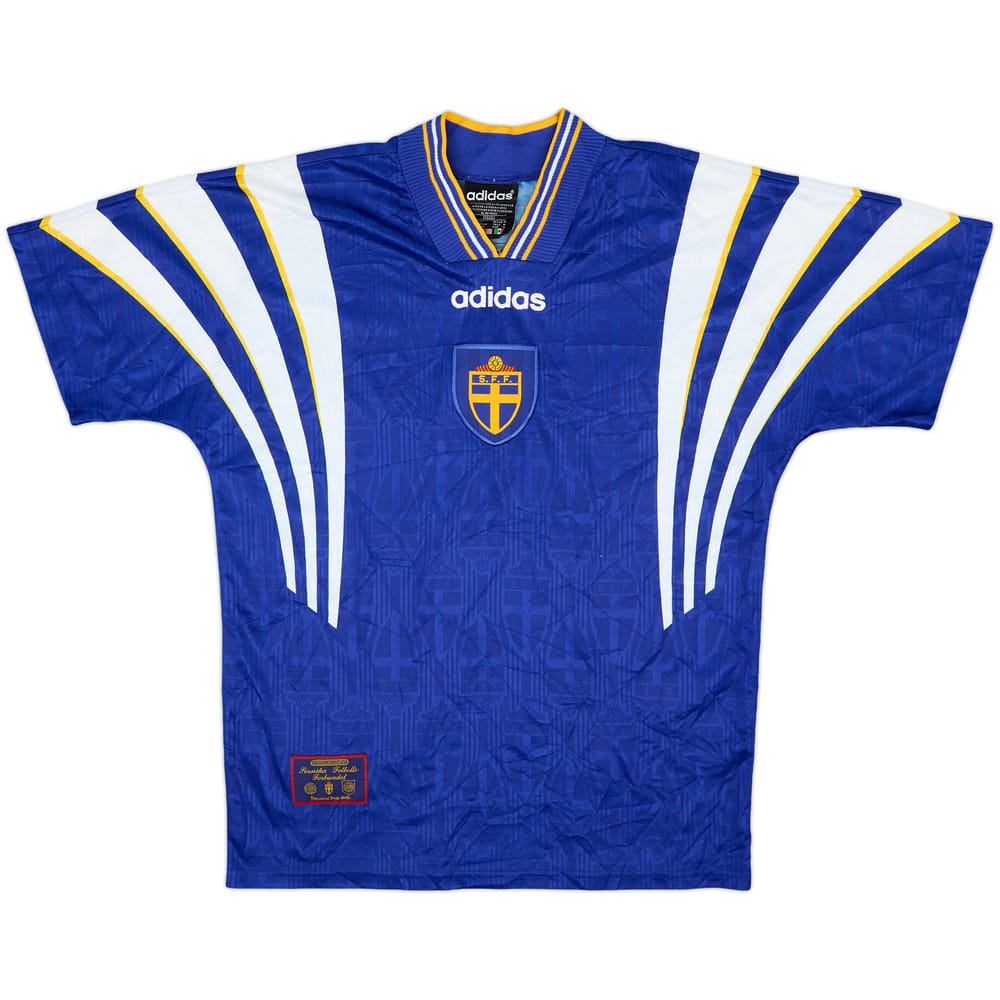 Camiseta de visitante de Suecia 1996-98 - 9/10 - (M)