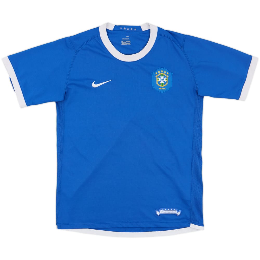 2006-07 Brazil Away Shirt - 7/10 - (XL.Boys)