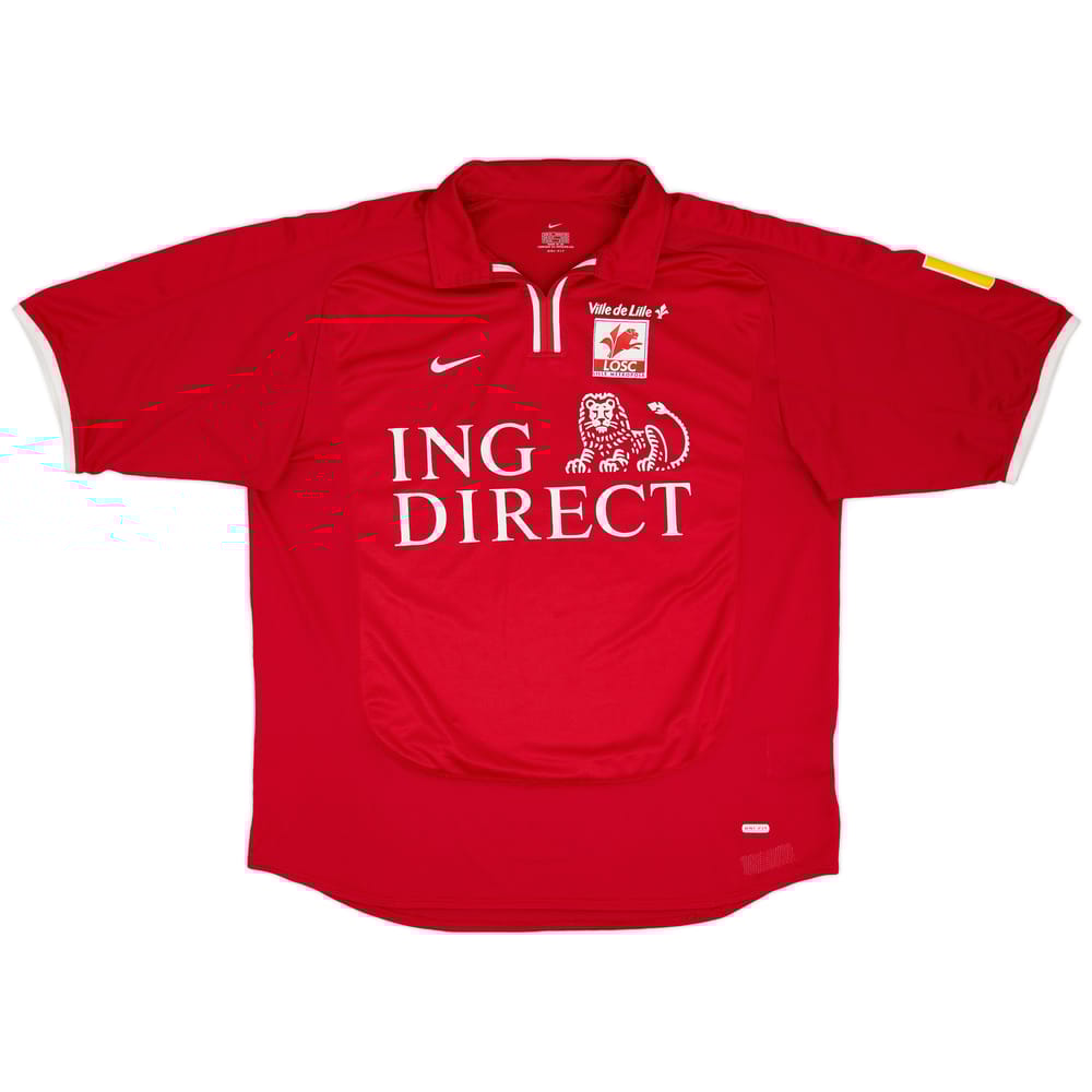 2000-01 Lille Home Shirt - 8/10 - (XL)