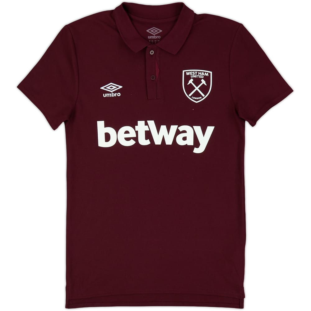 2024-25 West Ham Umbro Polo T-Shirt (XXL)