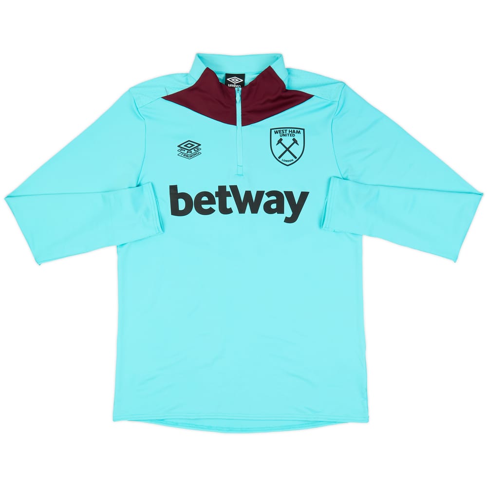 2024-25 West Ham Umbro 1/4 Zip Training Top