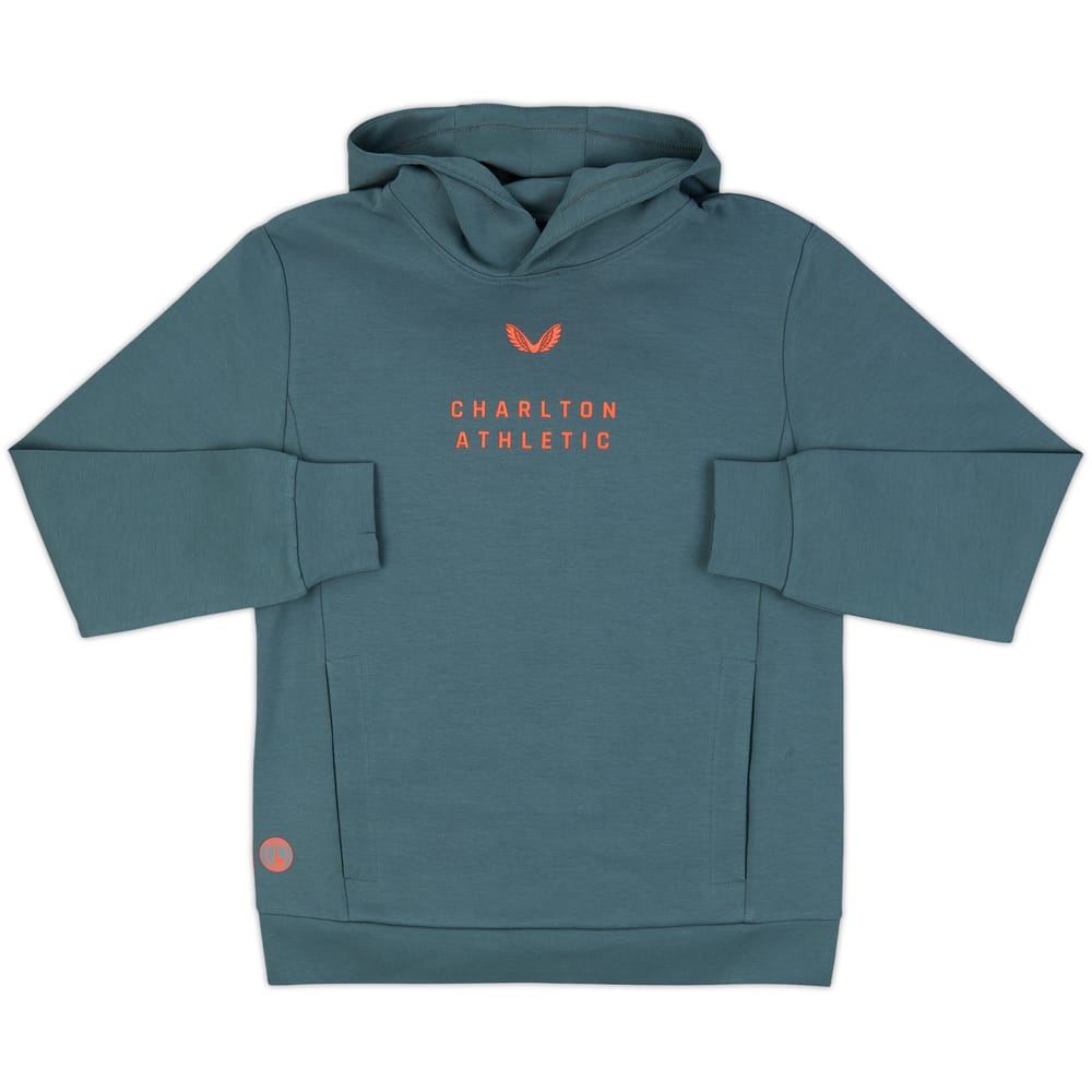 2024-25 Charlton Castore Travel Hooded Top (KIDS)