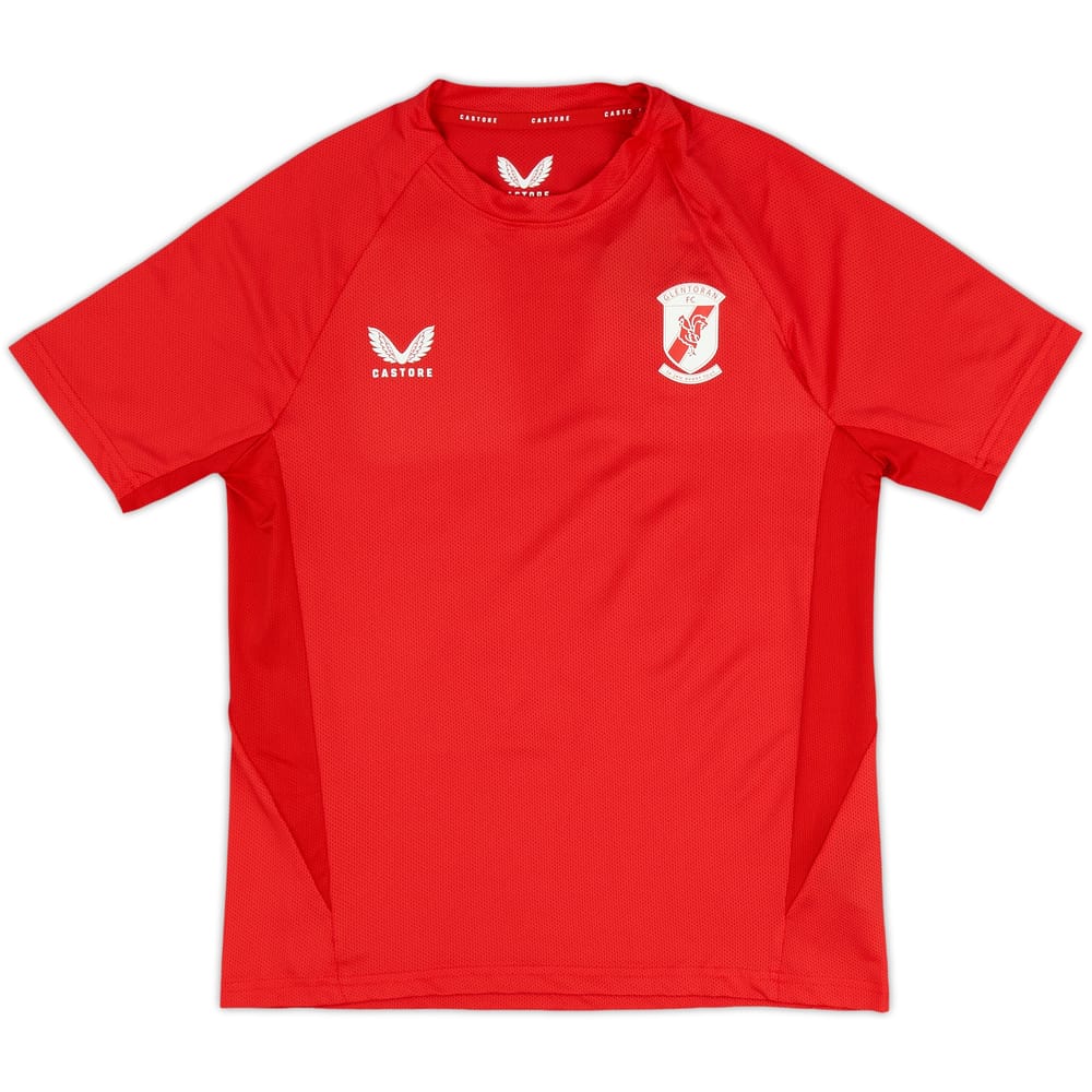 2024-25 Glentoran Castore Training Shirt (KIDS)