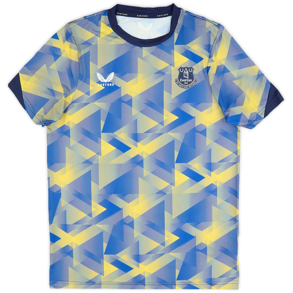 2024-25 Everton Castore Pre-Match Shirt (XL.Kids)