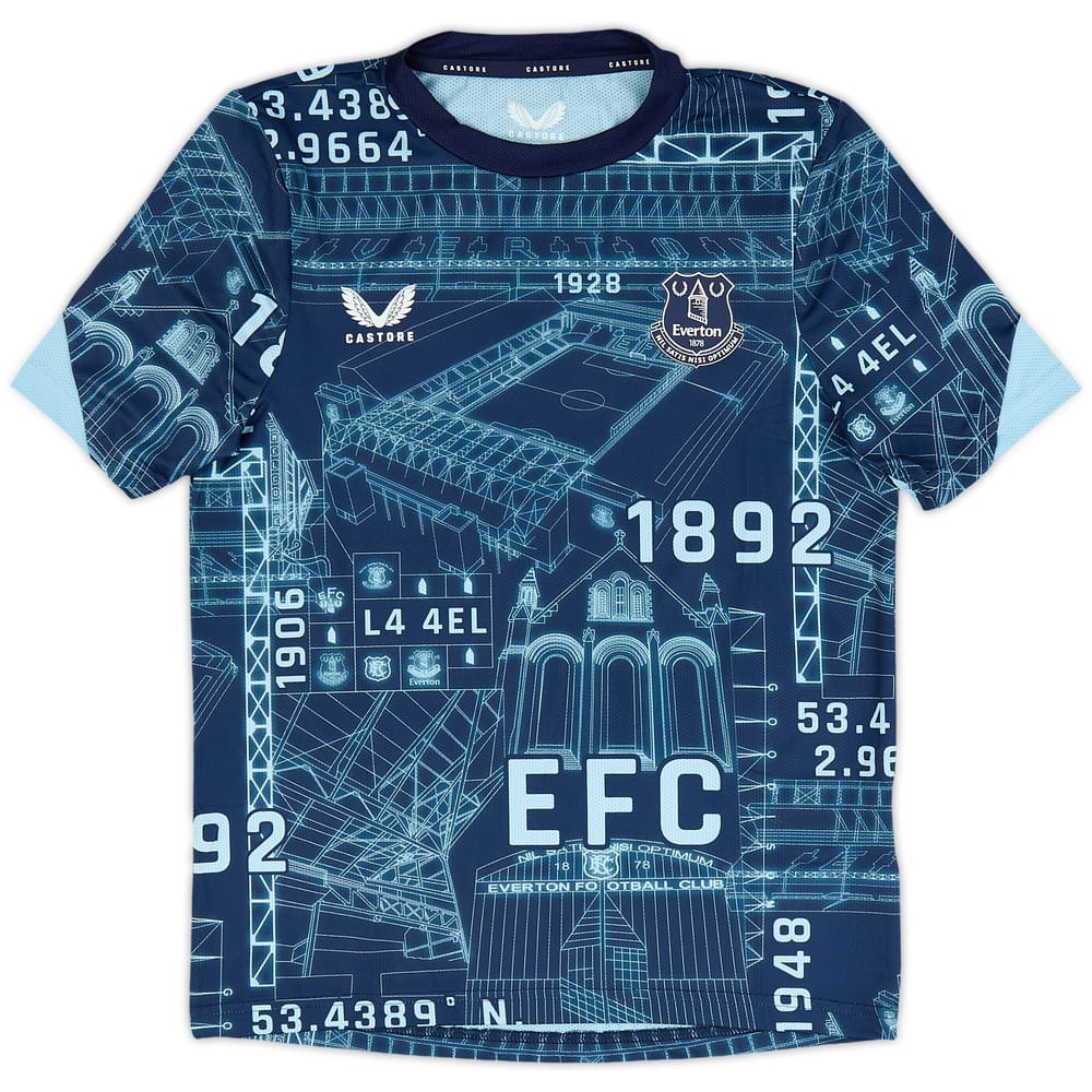 2024-25 Everton Castore Pre-Match Shirt (M.Kids)