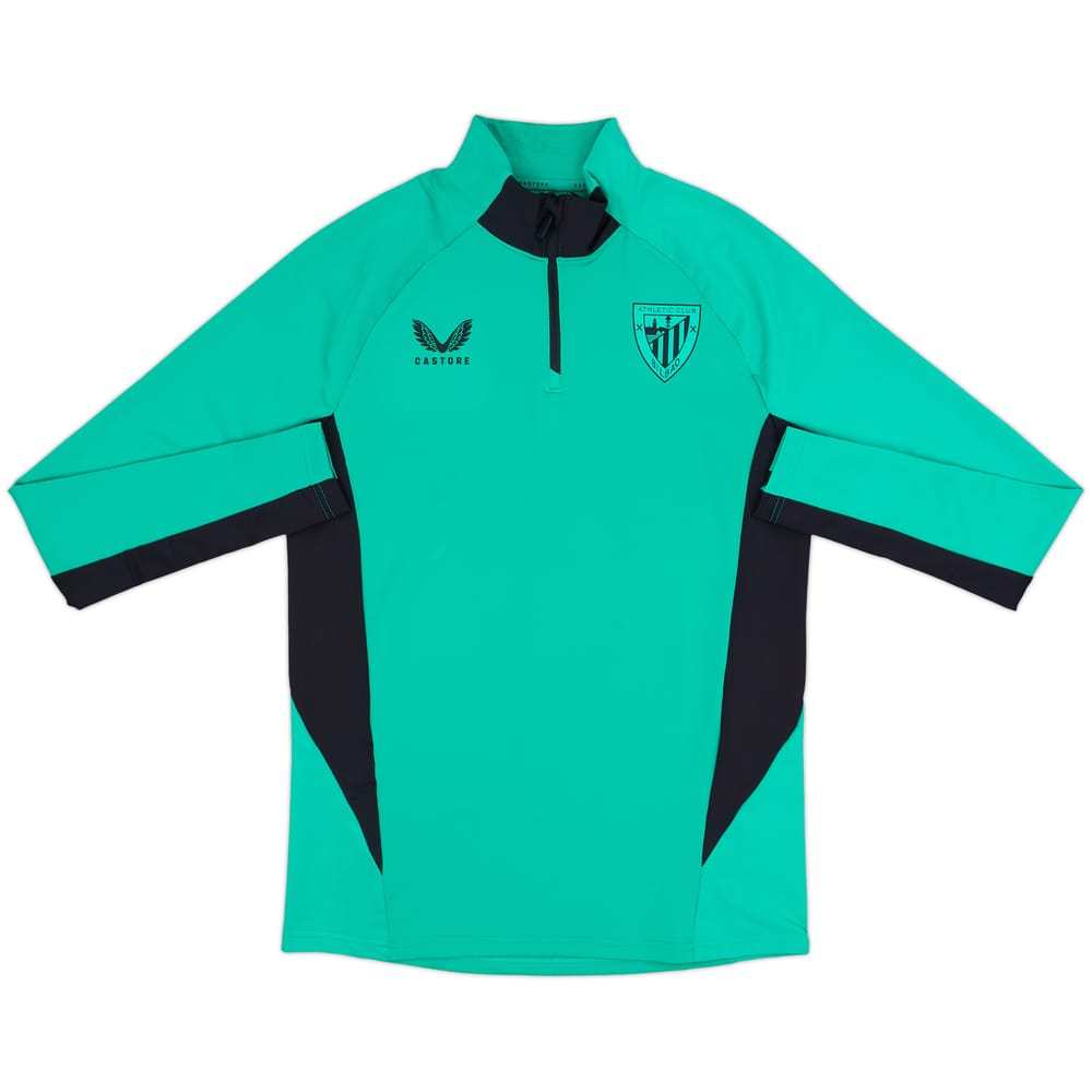 2024-25 Athletic Bilbao Castore 1/4 Zip Training Top (XS)