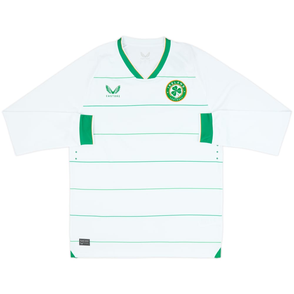 2023-24 Ireland Authentic Away L/S Shirt (S)