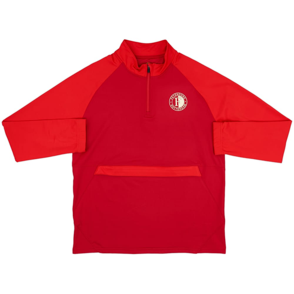 2023-24 Feyenoord Castore 1/4 Zip Training Fleece Top