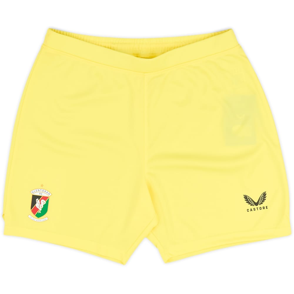 2024-25 Glentoran GK Home Shorts (KIDS)