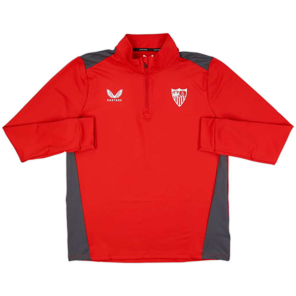 2023-24 Sevilla Castore 1/4 Zip Training Top (L)