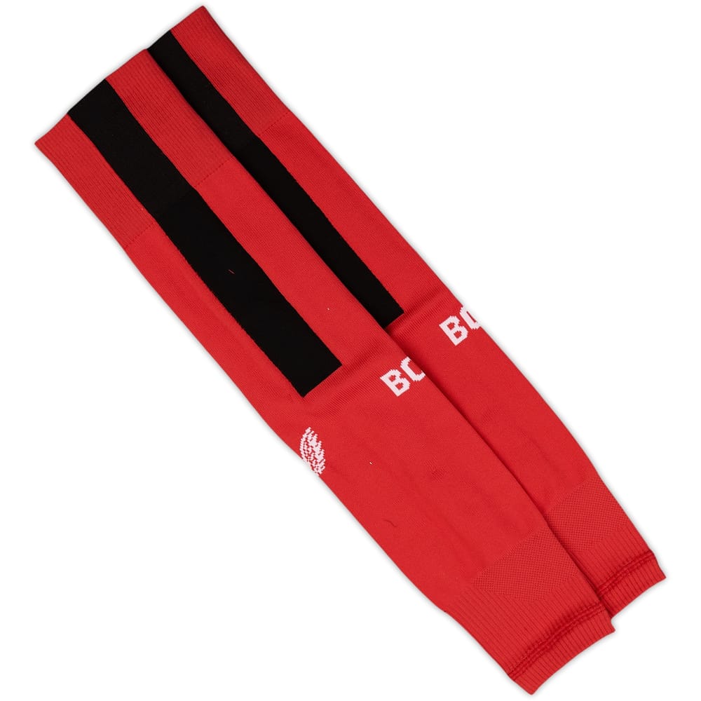 2024-25 Bayer Leverkusen Home Footless Socks (UK 9-12)