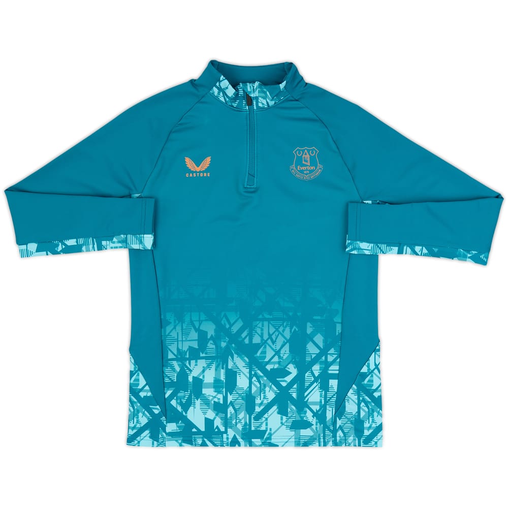2024-25 Everton Castore 1/4 Zip Training Top (KIDS)