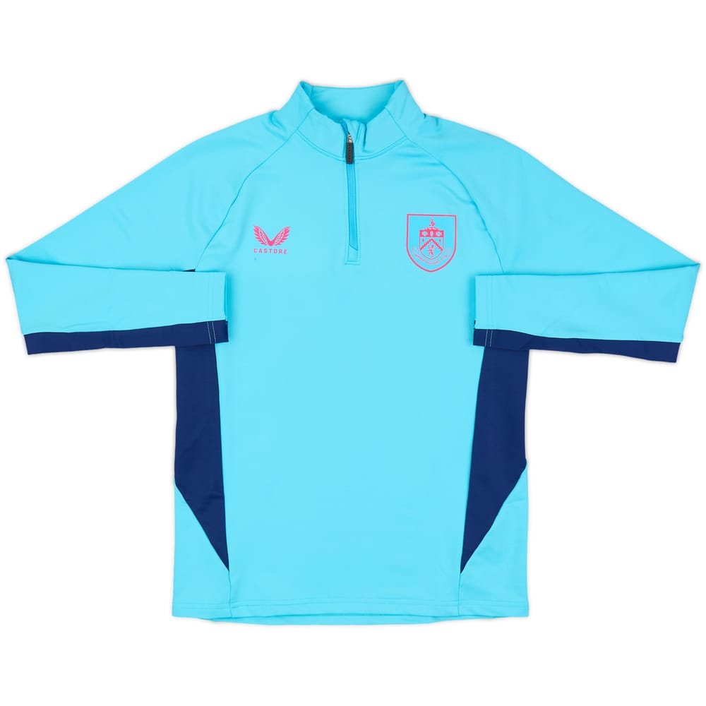 2024-25 Burnley Castore 1/4 Zip Training Top (L.Kids)