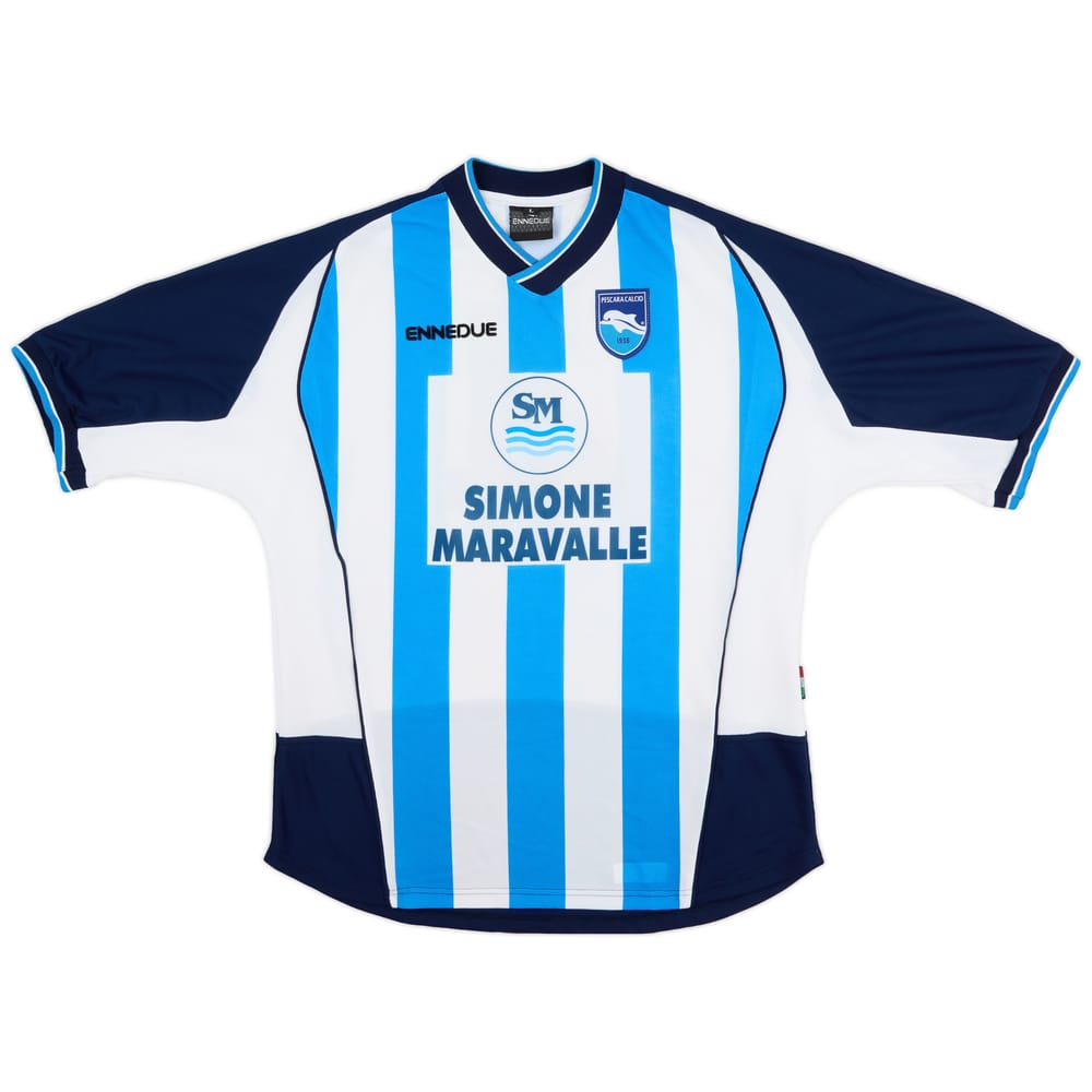 2002-03 Pescara Home Shirt #4 - 9/10 - (L)
