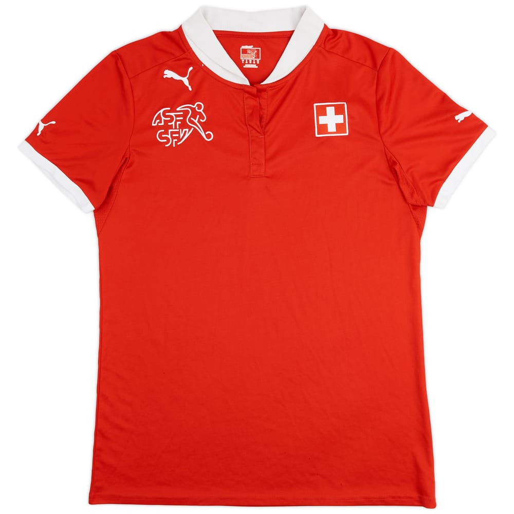 2012-13 Switzerland Women's Home Shirt - 6/10 - (Women's L)