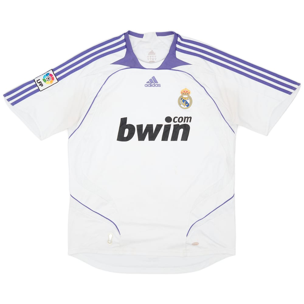 2007-08 Real Madrid Home Shirt - 7/10 (L)