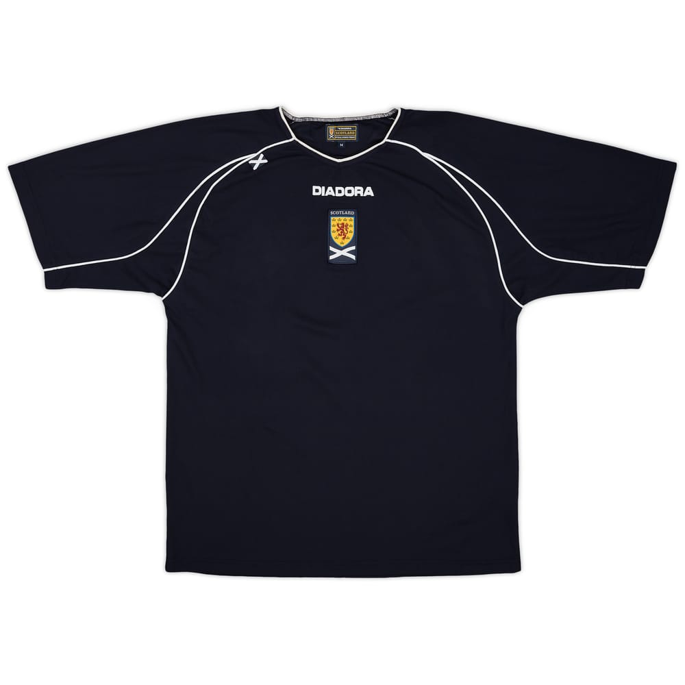 2003-04 Scotland Diadora Training Shirt - 9/10 - (M)