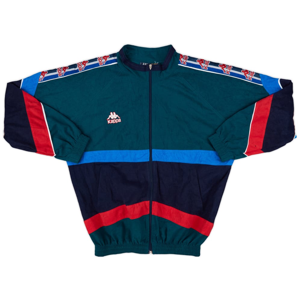 1995-97 Barcelona Kappa Track Jacket - 7/10 - (XL)