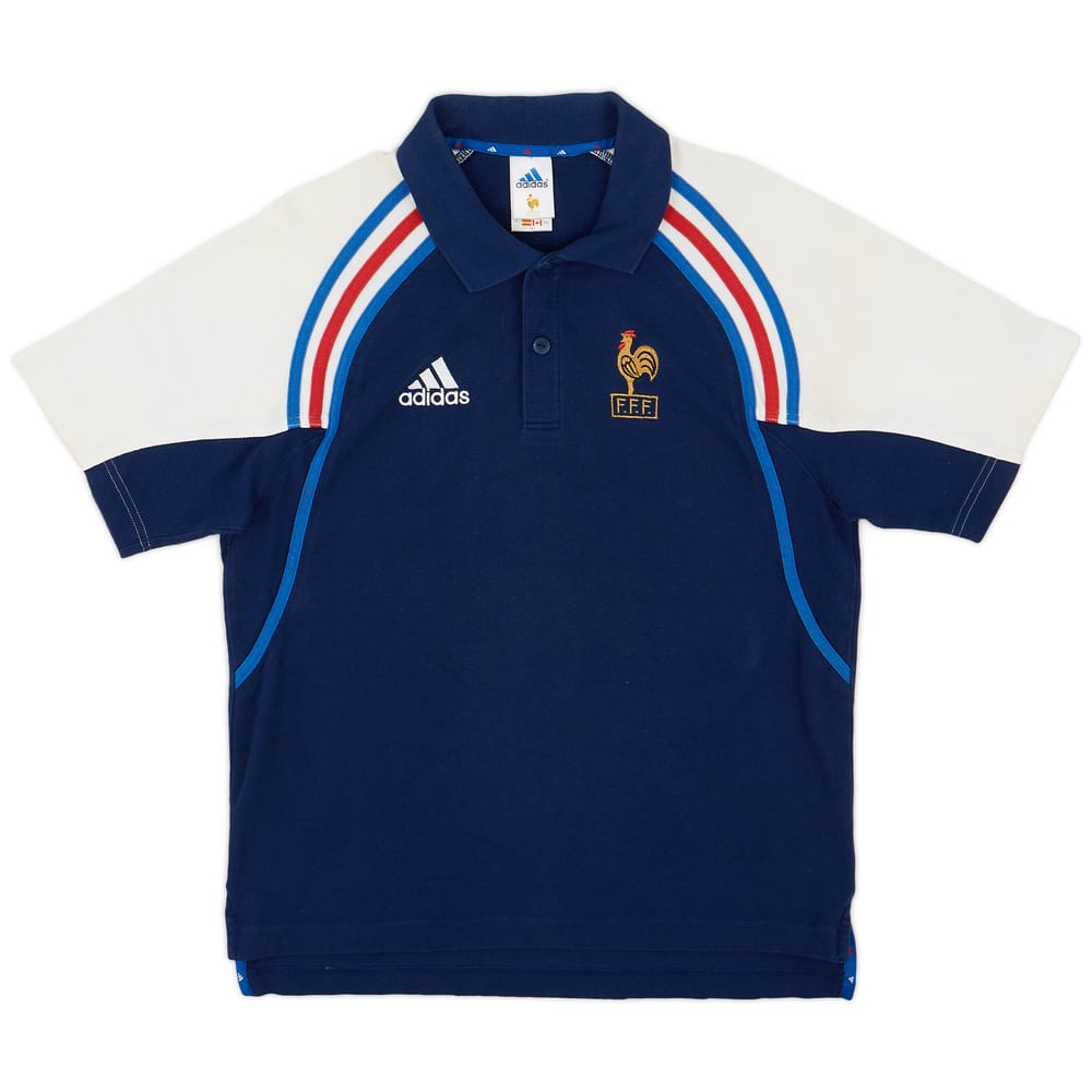 1998-99 France adidas Polo Shirt - 6/10 - (S)