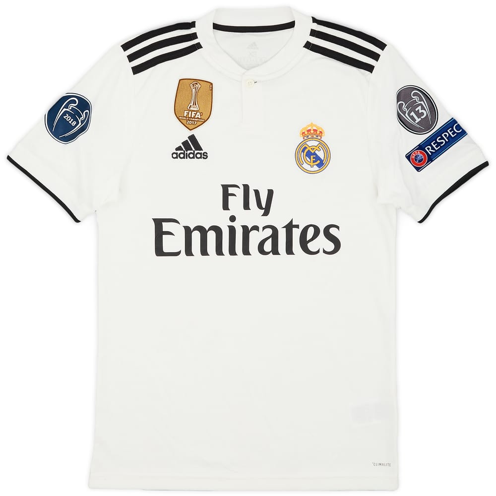 2018-19 Real Madrid Home Shirt - 7/10 - (XS)