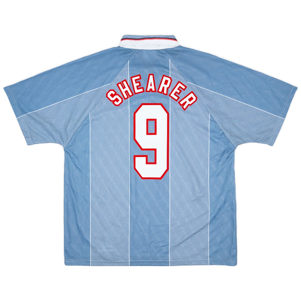 1996-97 England Away Shirt Shearer #9 - 9/10 - (XL)