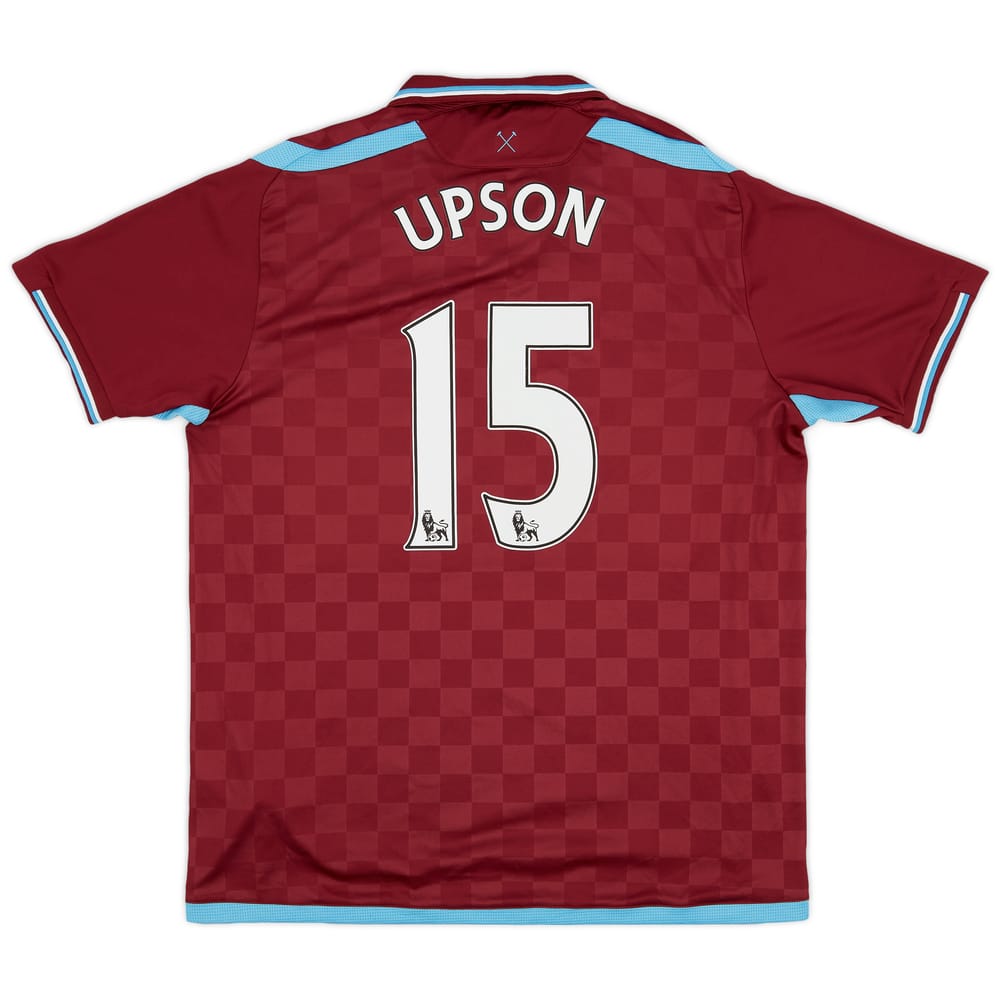 2009-10 West Ham Home Shirt Upson #15 - 8/10 - (L)
