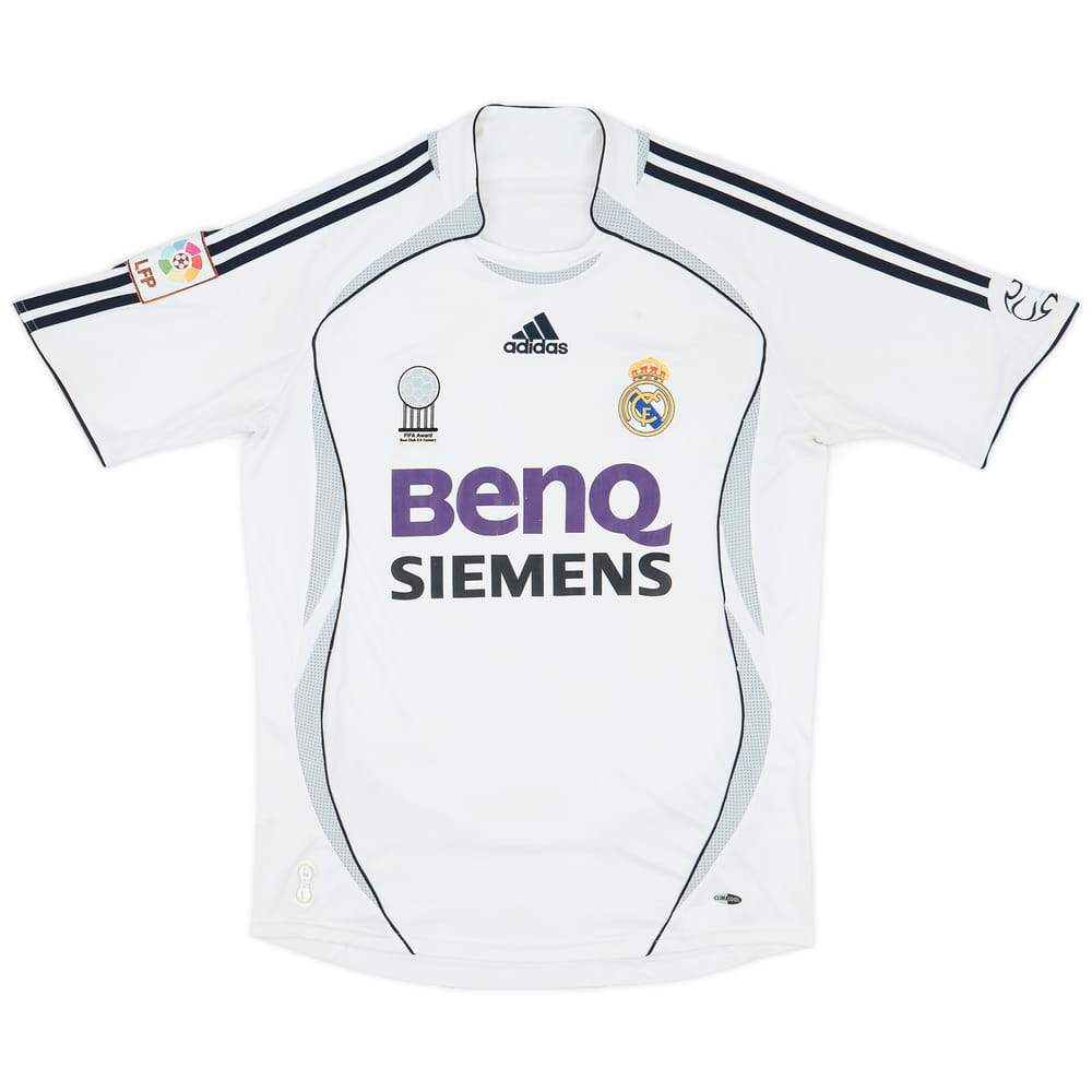 2006-07 Real Madrid Home Shirt - 4/10 - (M)