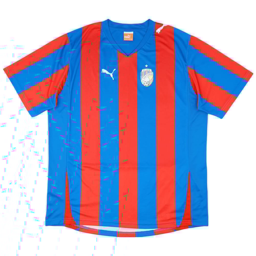 2011-12 FC Viktoria Plzen Home Shirt - 6/10 - (XXL)